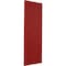 Ekena Millwork True Fit PVC Center Circle Arts & Crafts Fixed Mount Shutters, Fire Red, 15W x 33H, PR TFP001AC15X033BR - alternate 5